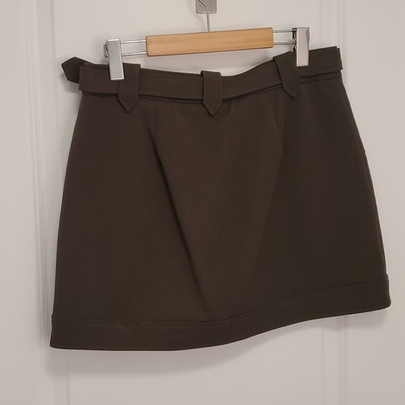 Olive colored skirt - L - Picture 3 of 6
